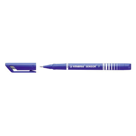 FINELINER STABILO SENSOR PUNTA 0.3MM BLU