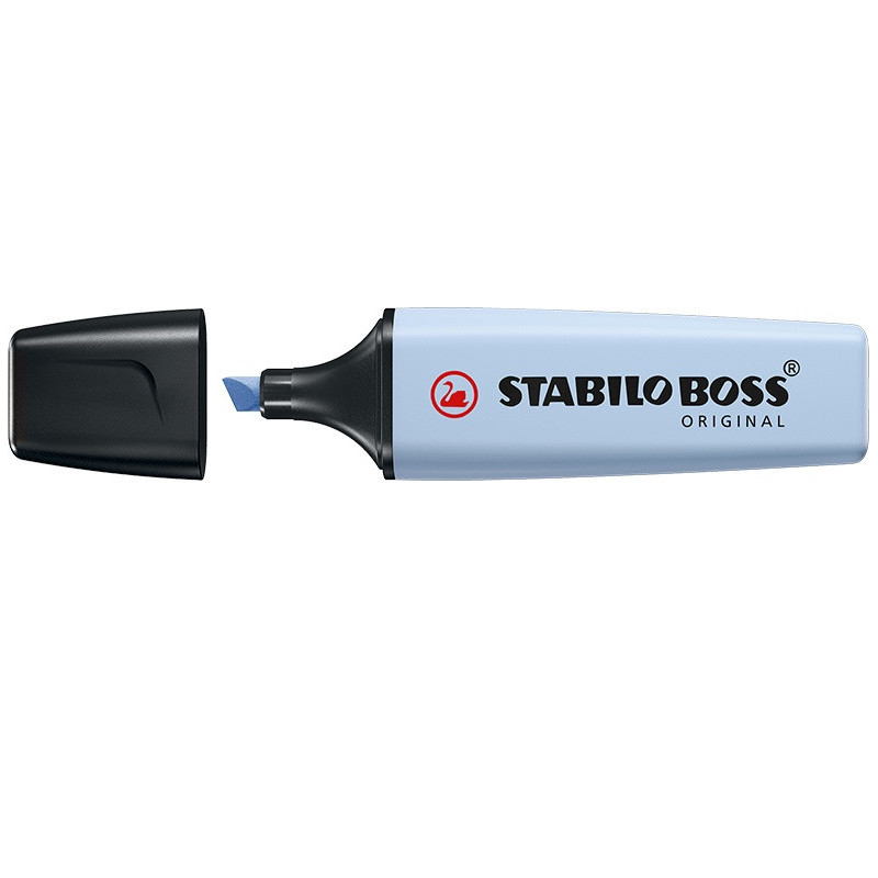 Evidenziatore Stabilo Boss pastel azzurro ghiaccio 70 111