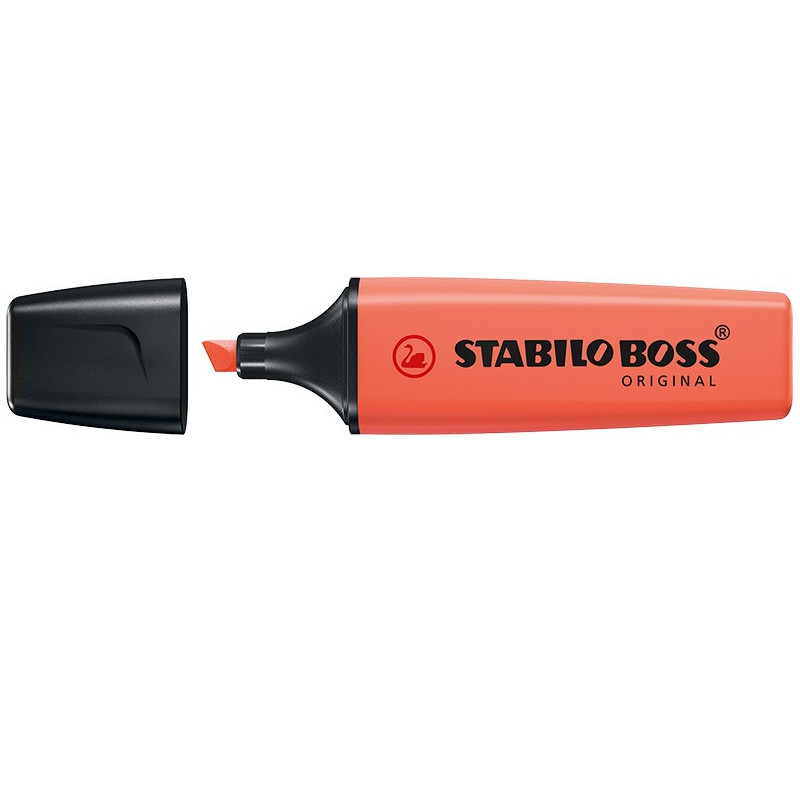 Evidenziatore Stabilo Boss pastel rosa corallo 70 140