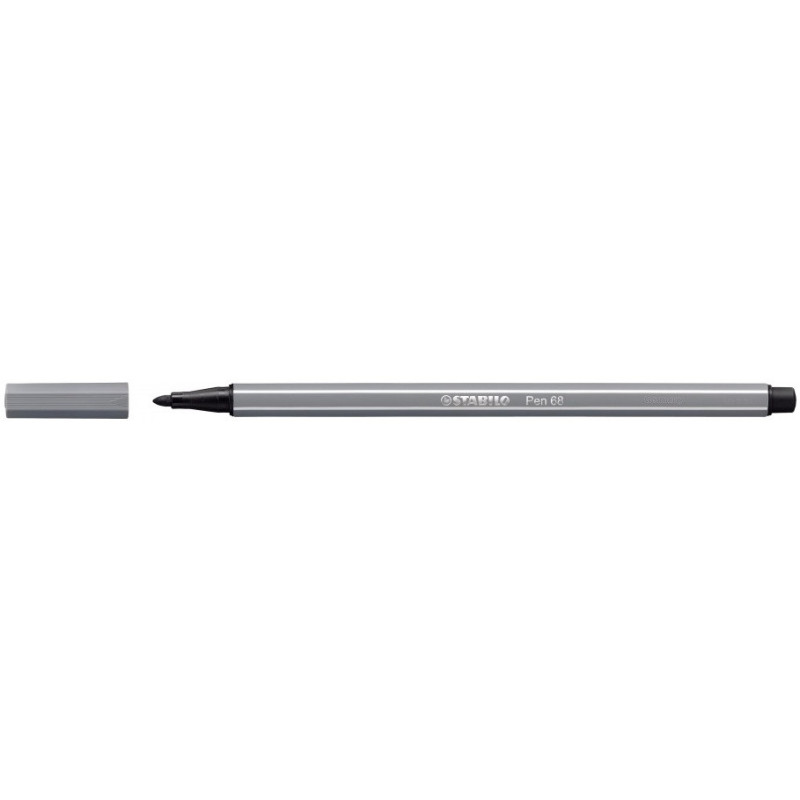 PENNARELLO STABILO PEN 68 96 GRIGIO SCURO