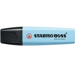 Evidenziatore Stabilo Boss pastel azzurro cielo 70 112