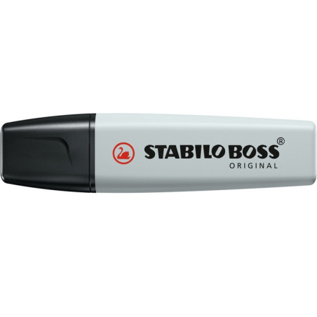 Evidenziatore Stabilo Boss pastel grigio polvere 70 194