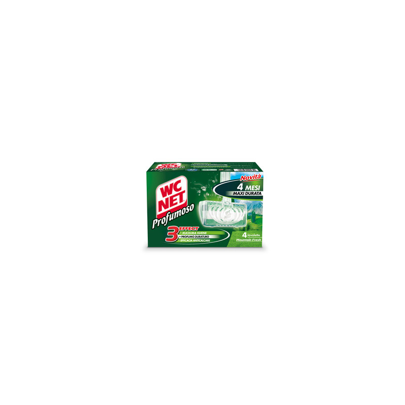 WC NET TAVOLETTA PROFUMOSO MONTAIN FRESH (4X34GR)