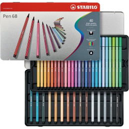 METALLO 40 PENNARELLI PEN 6840 STABILO