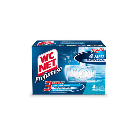 WC NET TAVOLETTA PROFUMOSO OCEAN FRESH (4X34GR)