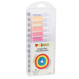 ASTUCCIO 12 TUBI TEMPERA 12ML Primo