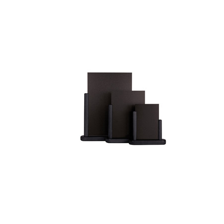 LAVAGNA DA TAVOLO NERO A5-20x23x6cm ELEGANT Securit