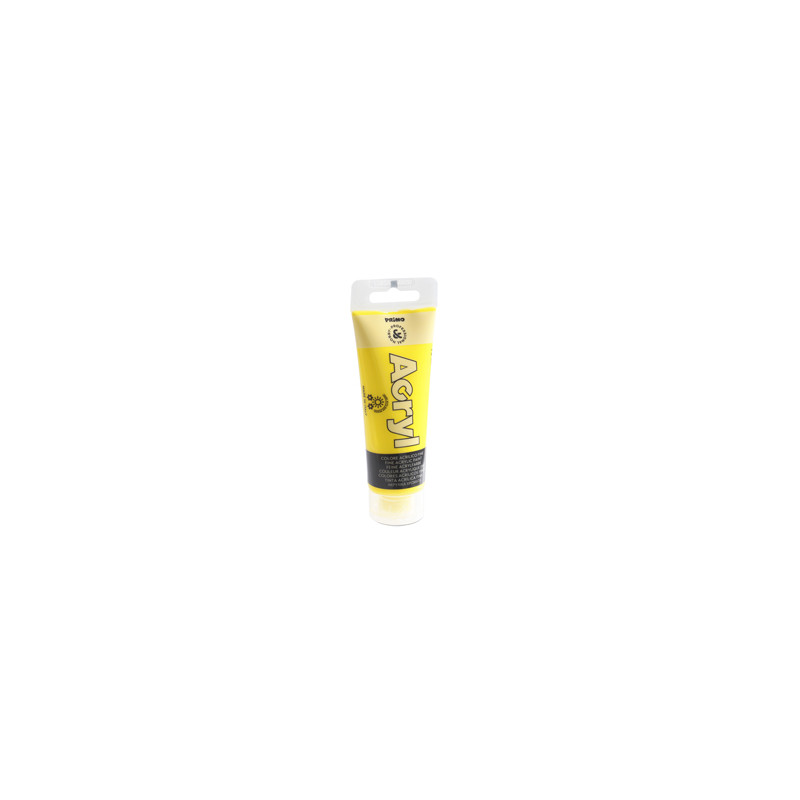 Colore Acryl fine tubo da 75ml giallo 201 Primo