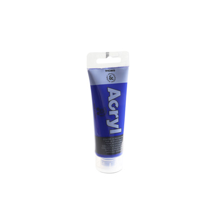 Colore Acryl fine tubo da 75ml blu oltremare 500 Primo