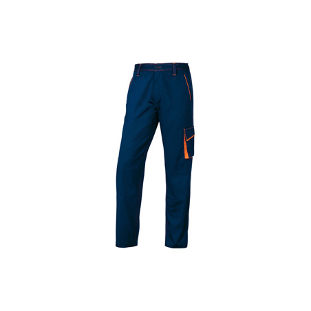 PANTALONE da LAVORO M6PAN blu/arancio Tg. L PANOSTYLE®