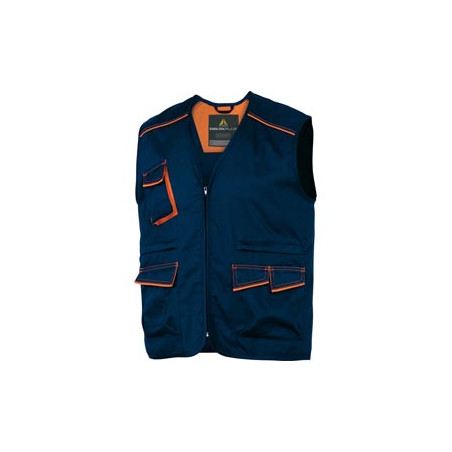 GILET da LAVORO M6GIL blu/arancio Tg. L PANOSTYLE®