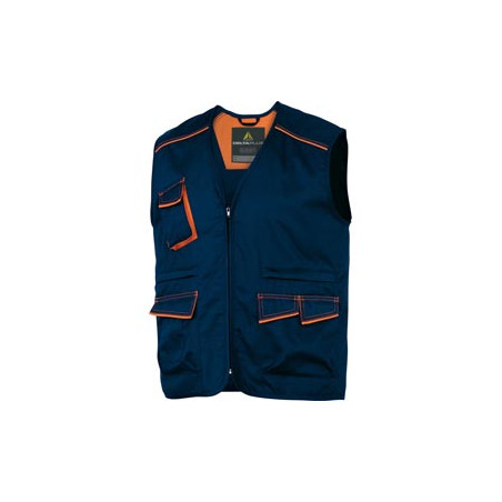 GILET da LAVORO M6GIL blu/arancio Tg. XL PANOSTYLE®