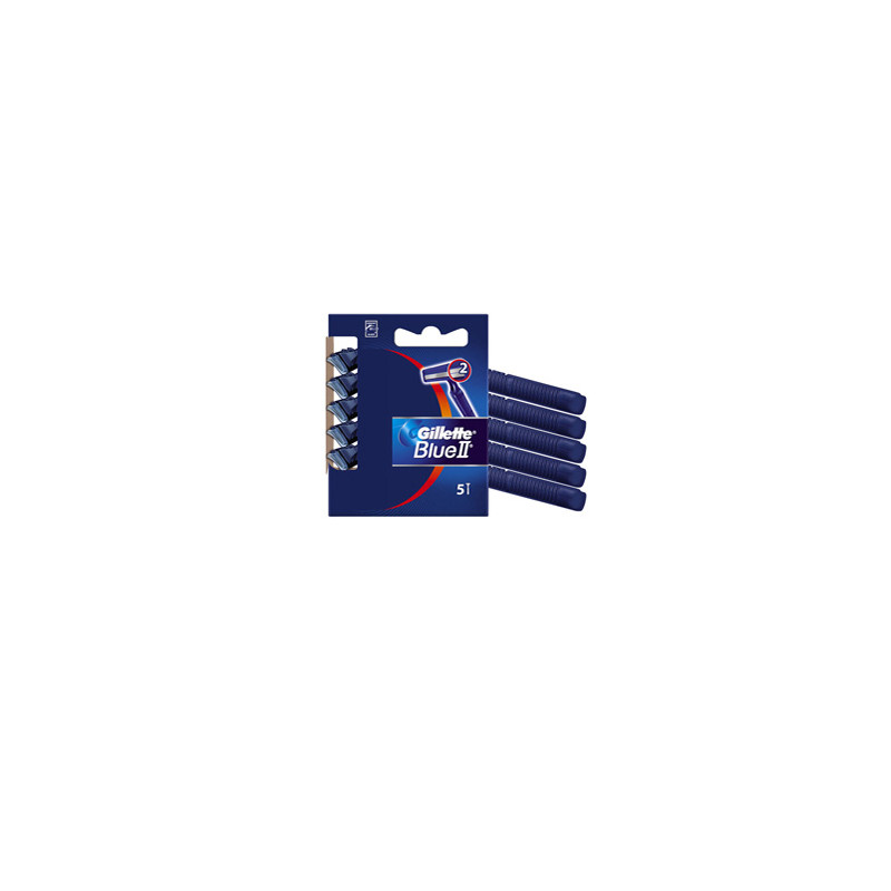 Gillette Blue II Standard - KIT 5 RASOI USAGETTA