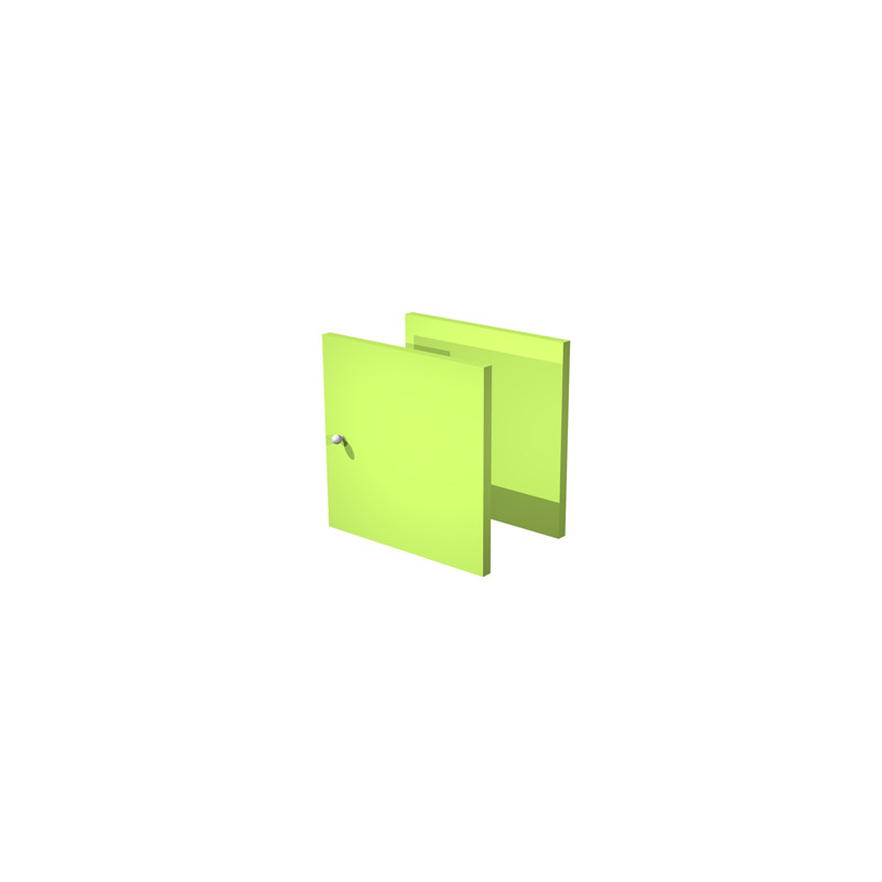 COPPIA ANTINE VERDE NEON per LIBRERIA RAINBOW