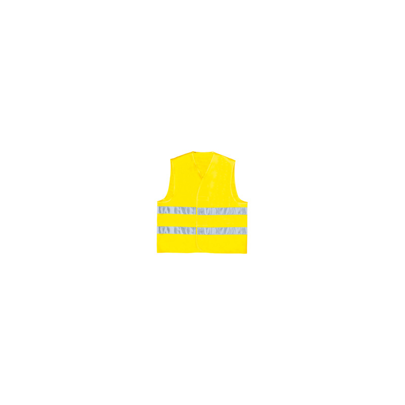 GILET ALTA VISIBILITA' GIALLO FLUO Tg. L