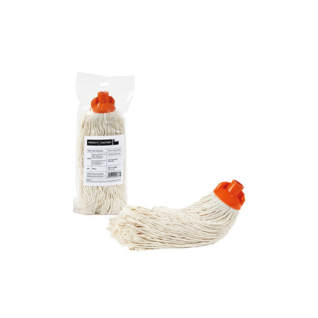 MOP in COTONE 280gr Bianco In Factory