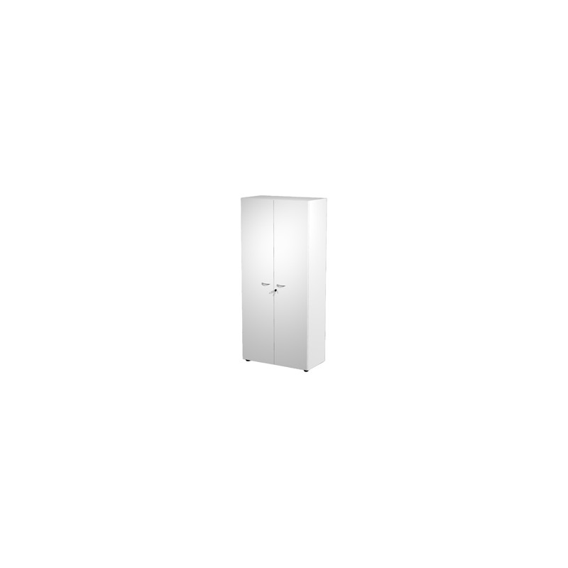 ARMADIO MODULARE A 2 ANTE ALTE 90x45,8cm - H200cm BIANCO