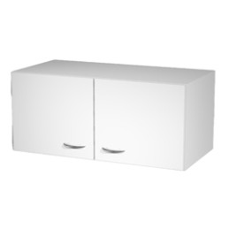 SOPRALZO A 2 ANTE 90x45,8cm - H40cm per ARMADI MODULARI BIANCO