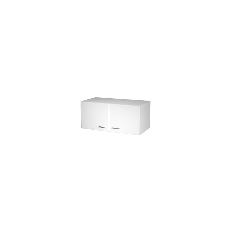 SOPRALZO A 2 ANTE 90x45,8cm - H40cm per ARMADI MODULARI BIANCO