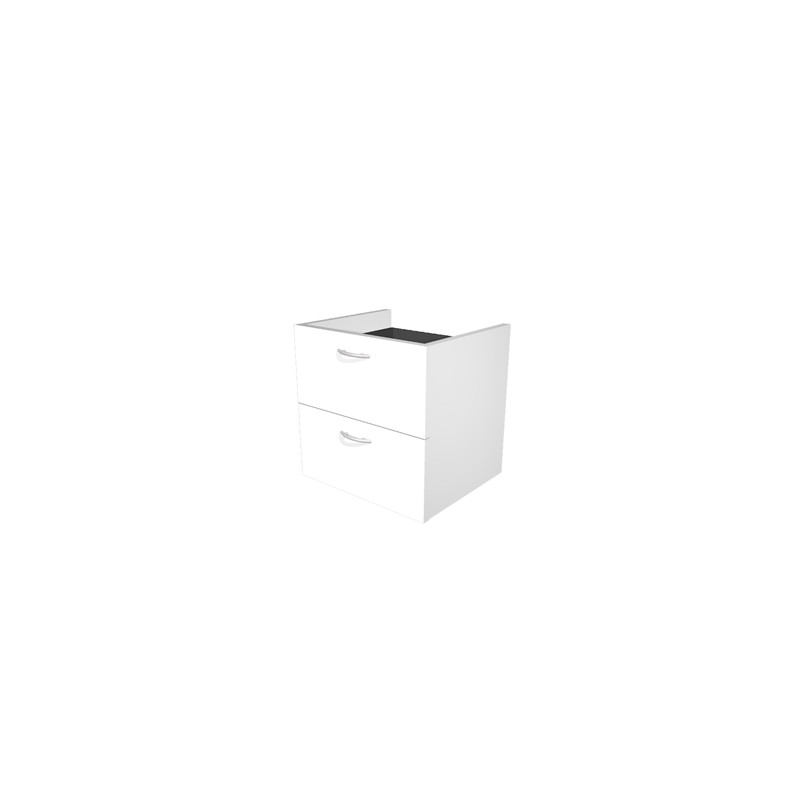 COPPIA CASSETTI 36x29x35,5cm x libreria L40 BIANCO