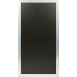 LAVAGNA Multiboard NERA 60x115cm cornice ARGENTO Securit