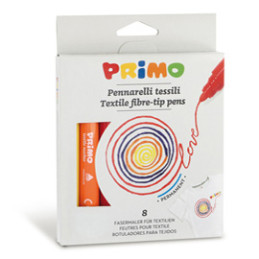 PENNARELLI PER TESSUTO ASTUCCIO 8 COLORI