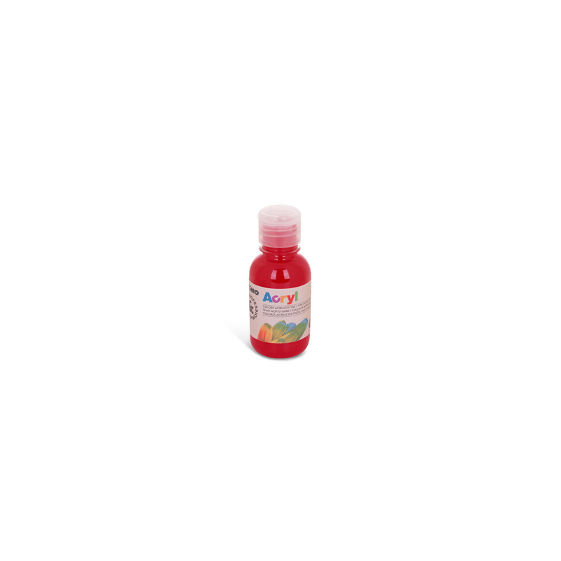 Colore acrilico fine Acryl 125ml rosso carminio PRIMO