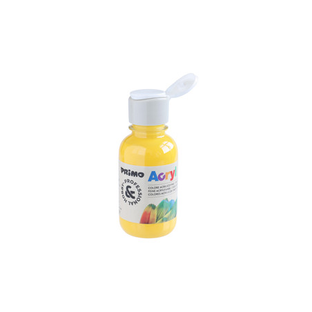 Colore acrilico fine Acryl 125ml giallo primario PRIMO