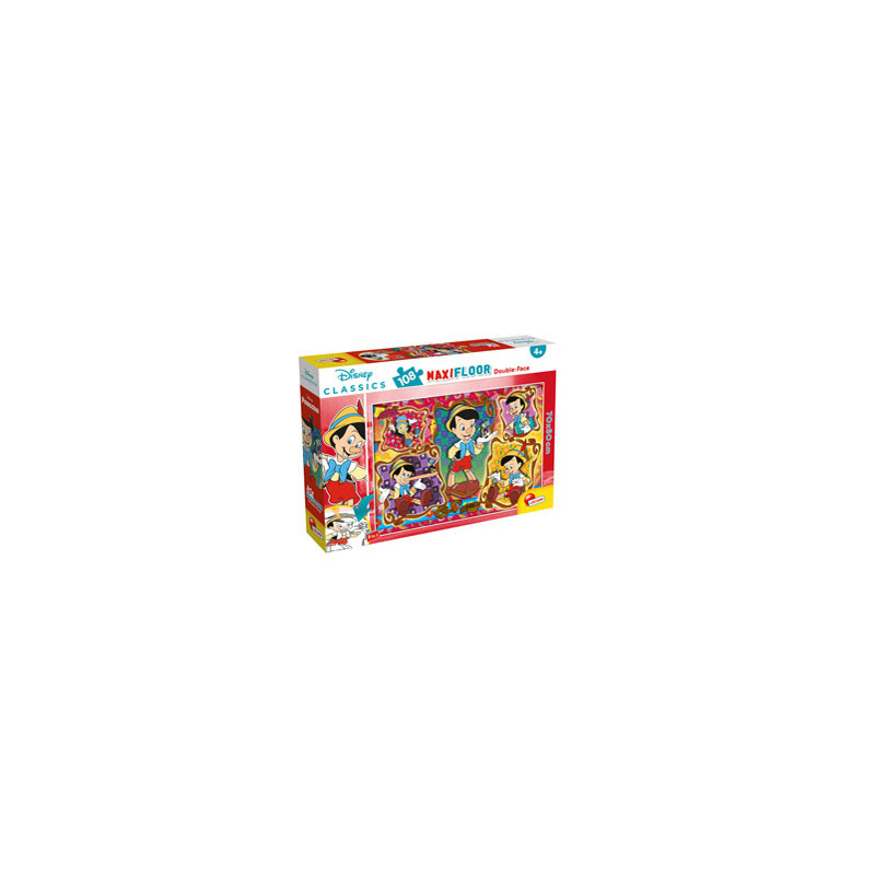 PUZZLE SUPERMAXI PINOCCHIO 108 PEZZI 70X50CM LISCIANI