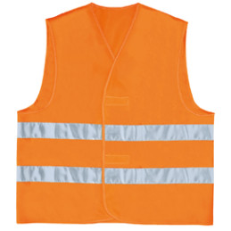 Gilet alta visibilita' Arancio Fluo Tg. XXL