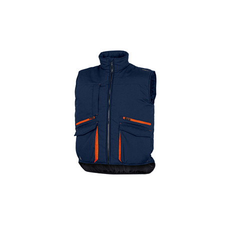 Gilet imbottito Sierra 2 Tg. L blu/arancio