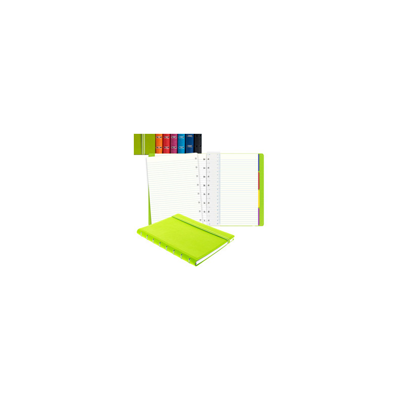 ** END ** ** END ** end* Notebook Pocket f.to 144x105mm a righe 56 pag. verde similpelle Filofax