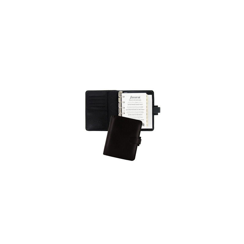 Organiser Metropol Pocket f.to 146x115x35mm nero similpelle Filofax