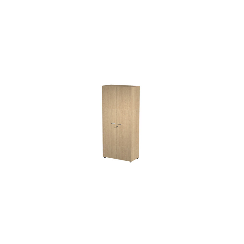 ARMADIO MODULARE A 2 ANTE ALTE 90x45,8cm - H200cm Rovere