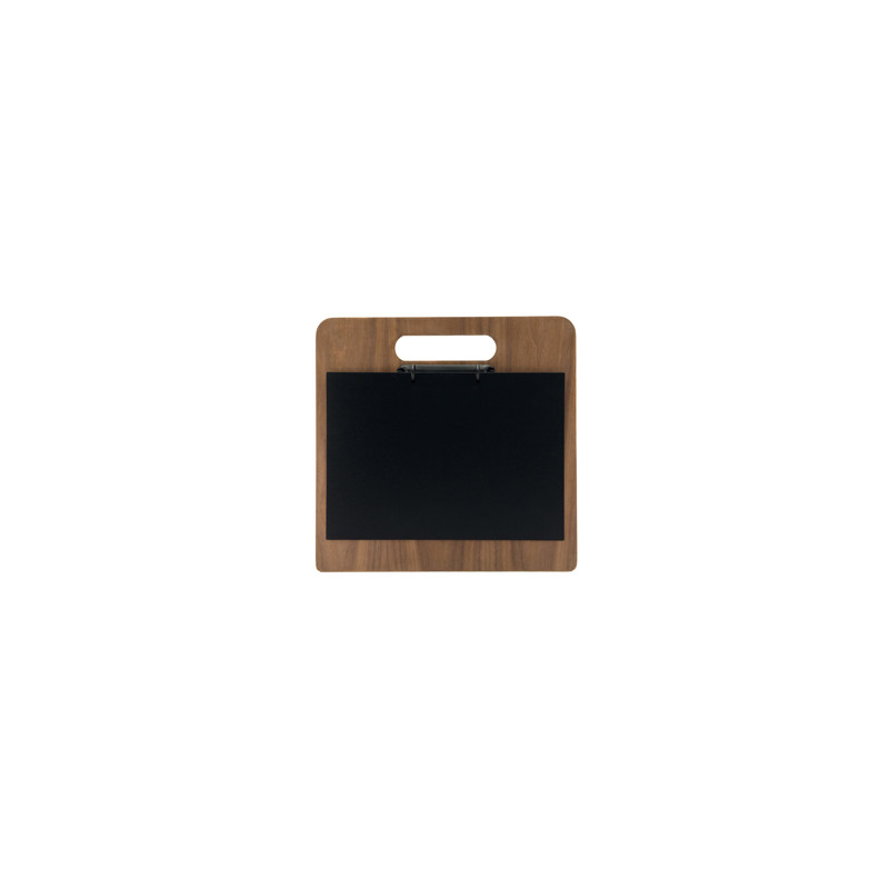 Porta menu' Chopping Board in legno con anelli 32,7x30cm Securit