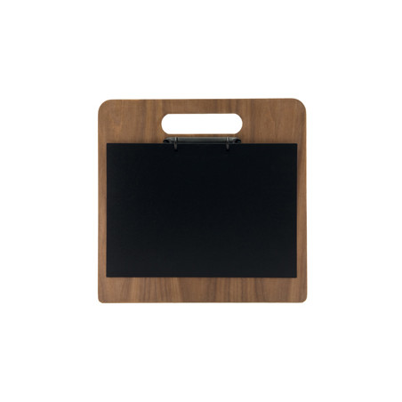 Porta menu' Chopping Board in legno con anelli 32,7x30cm Securit