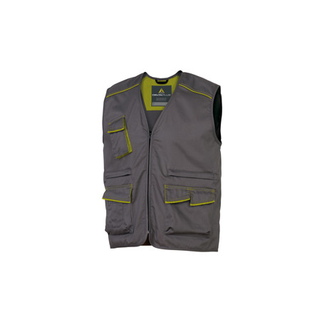 ** END ** ** END ** end* GILET da LAVORO M6GIL grigio/verde Tg. M PANOSTYLE®