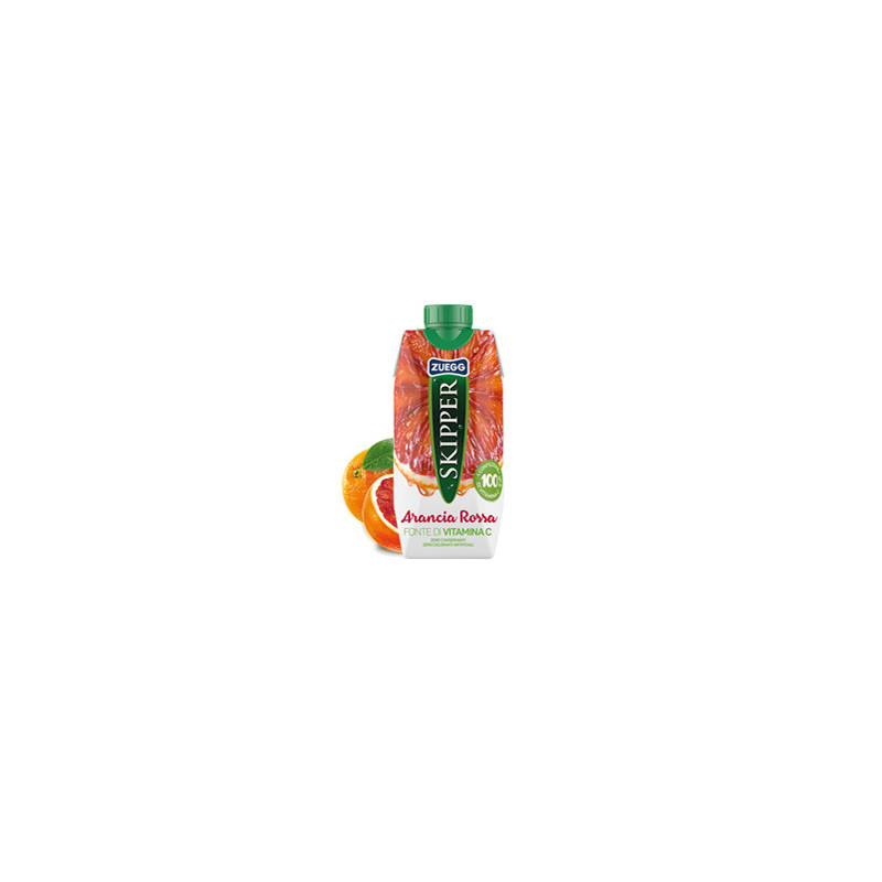 Succo Skipper gusto Arancia Rossa BRICK 330ml Zuegg