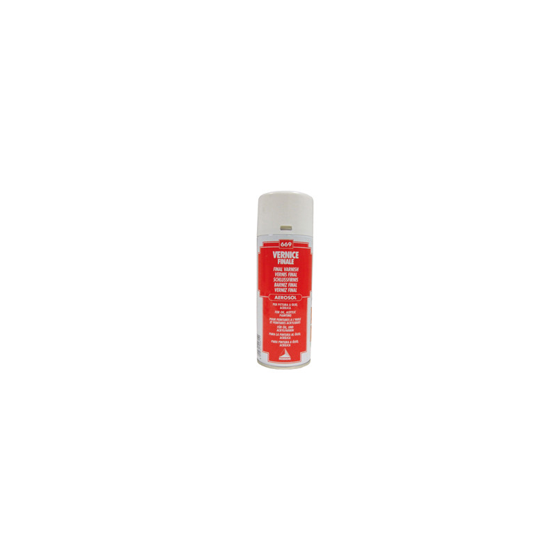 Bombola 400 ml vernice finale lucido spray Maimeri