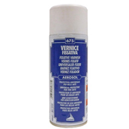 Bombola 400 ml vernice fissativa spray Maimeri