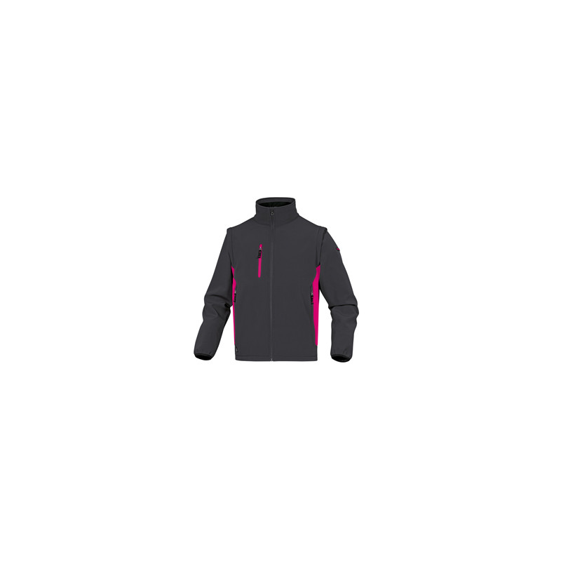 ** END ** ** END ** end* Giacca softshell MySen 2 Tg.S grigio/fucsia