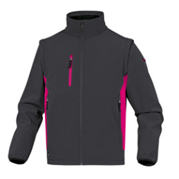 Giacca softshell MySen 2 Tg.M grigio/fucsia