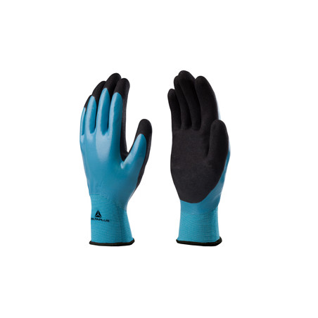 Guanto wetdry VV636BL Tg.10 palmo nitrile