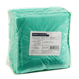 Pack 10 Panni microfibra 40x40cm verde Ultrega PERFETTO