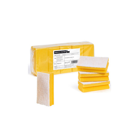 Pack 10 Spugne giallo Pro Color PERFETTO