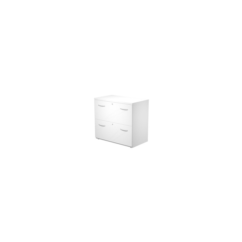 Classificatore 2 cassetti per cart.sosp. 80x46x73cm Bianco - AGORA'