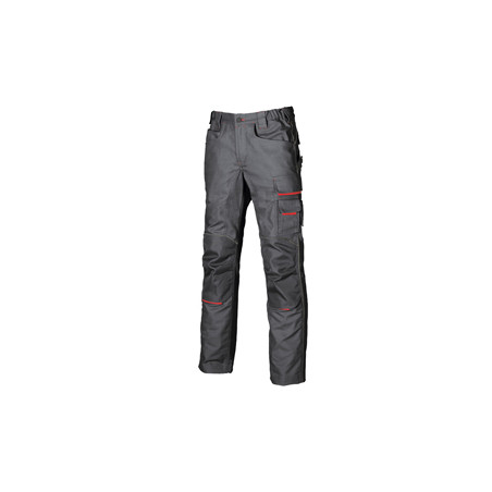Pantaloni da lavoro invernali Free taglia 48 grigio U-Power