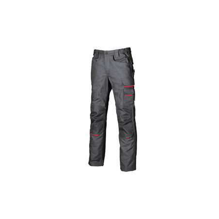 Pantaloni da lavoro invernali Free taglia 52 grigio U-Power