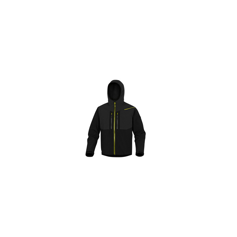 Giacca softshell Horten 2 Tg. M nero/giallo