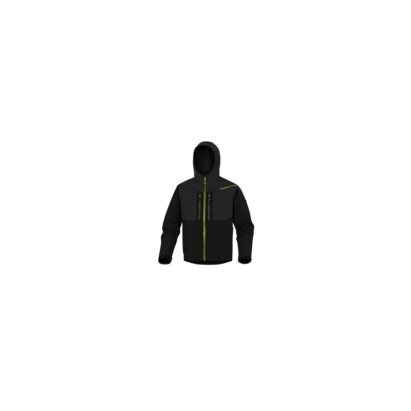 Giacca softshell Horten 2 Tg. L nero/giallo